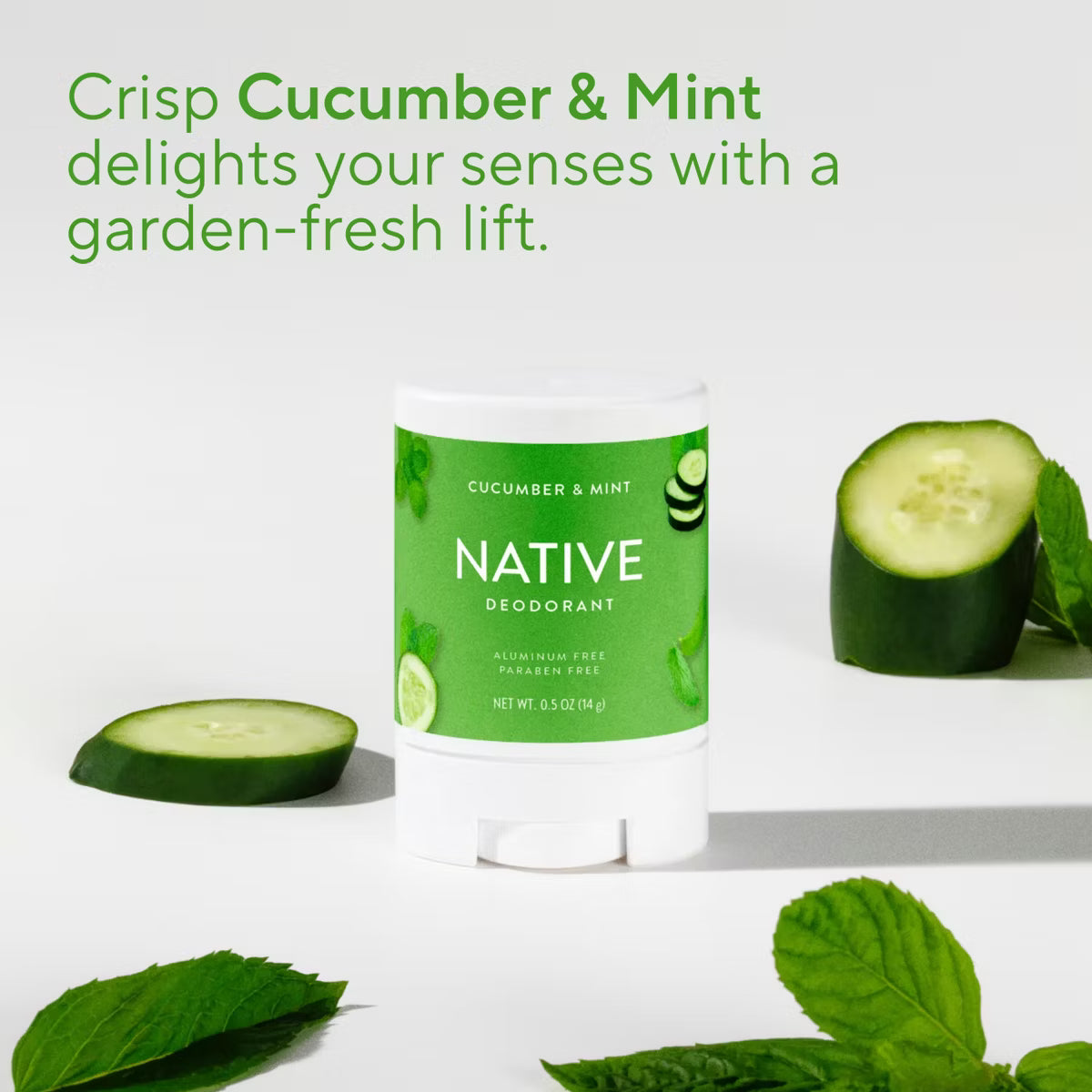 Mini Solid Deodorant Cucumber & Mint
