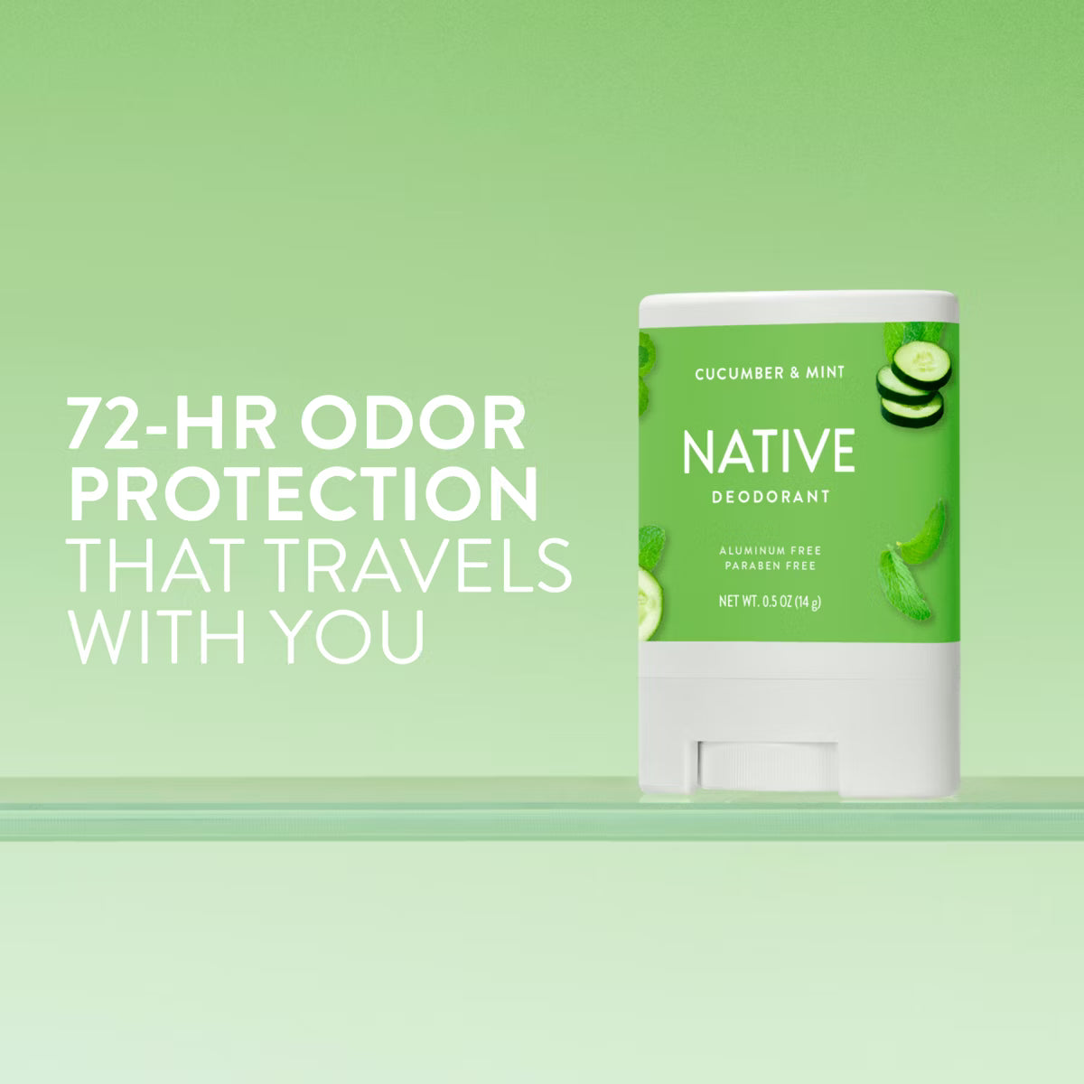 Mini Solid Deodorant Cucumber & Mint