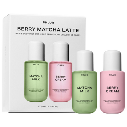 Berry Matcha Latte Set