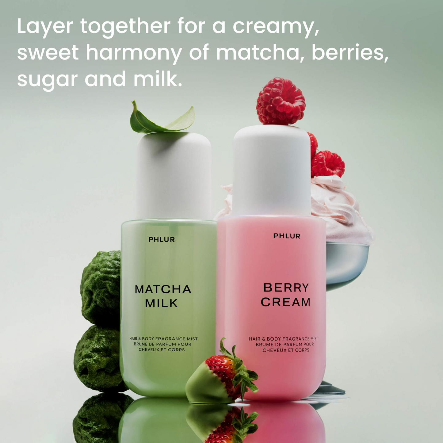 Berry Matcha Latte Set