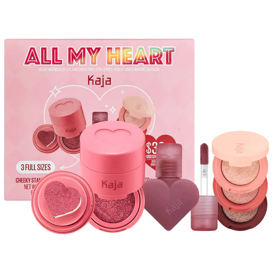 ALL MY HEART Lip, Eye, and Cheek Set