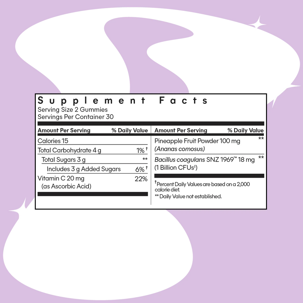 Lemme Purr Vaginal Probiotic Gummies
