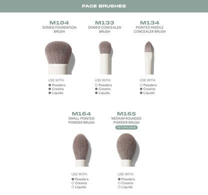 Ready, Set, Pro 16-Piece Brush Set