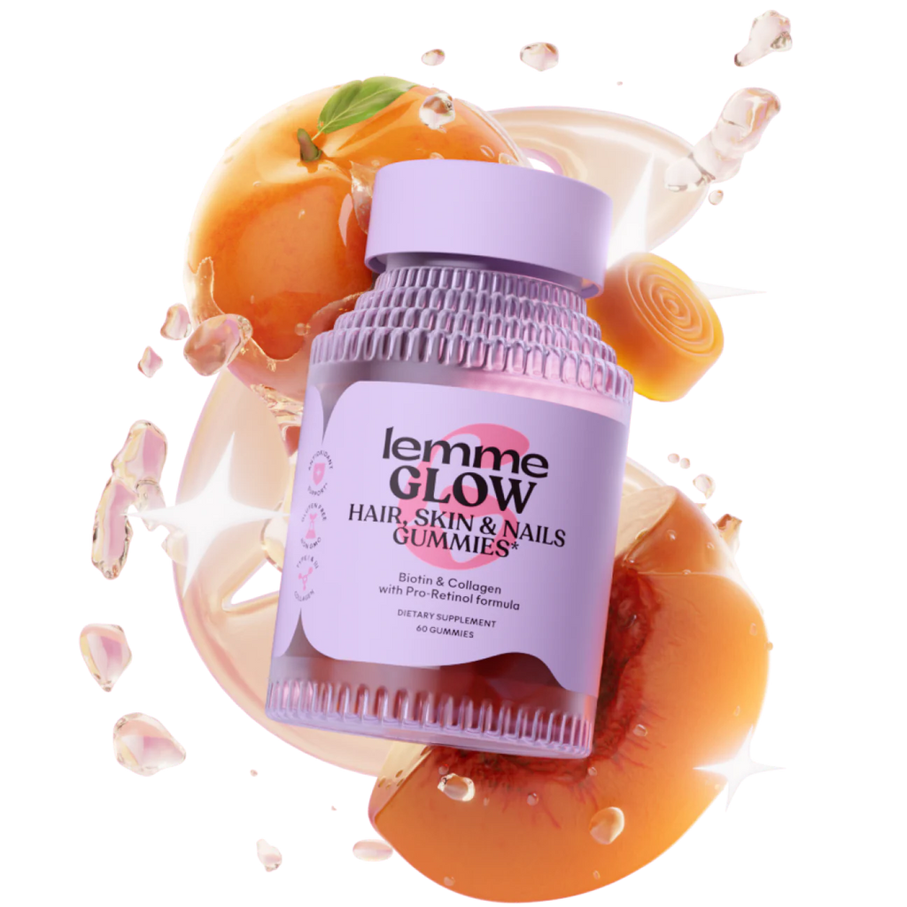 Lemme Glow Hair, Skin & Nails Gummies