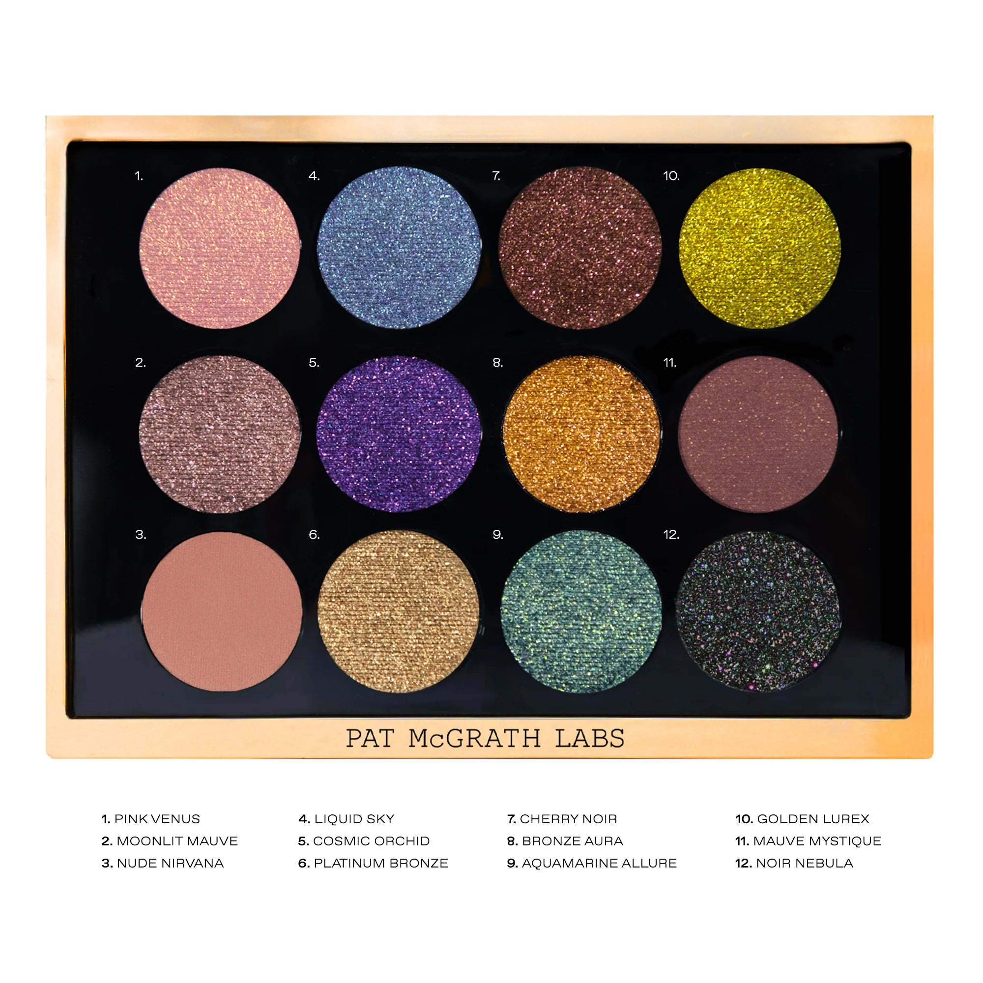 Gilded Nirvana: Mega Eye Shadow Palette