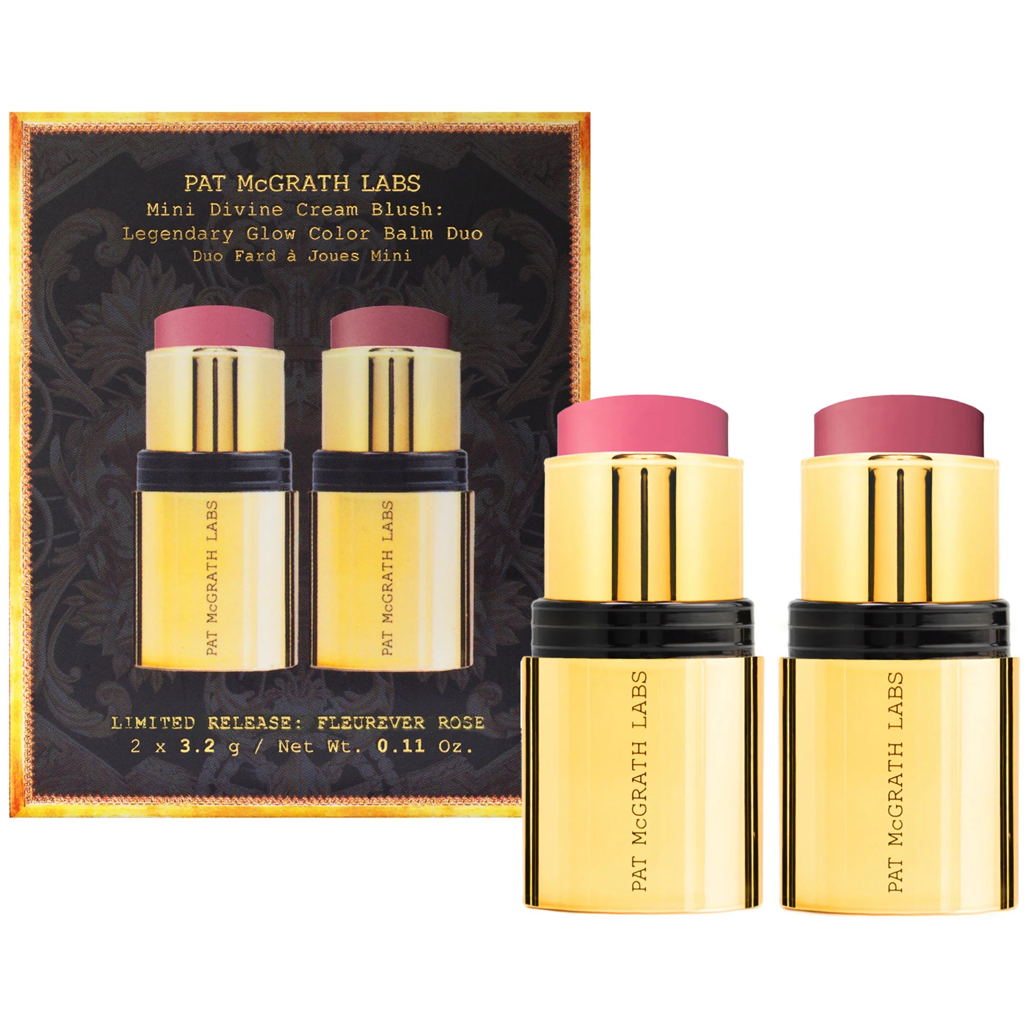 Mini Divine Cream Blush: Legendary Glow Color Balm Duo