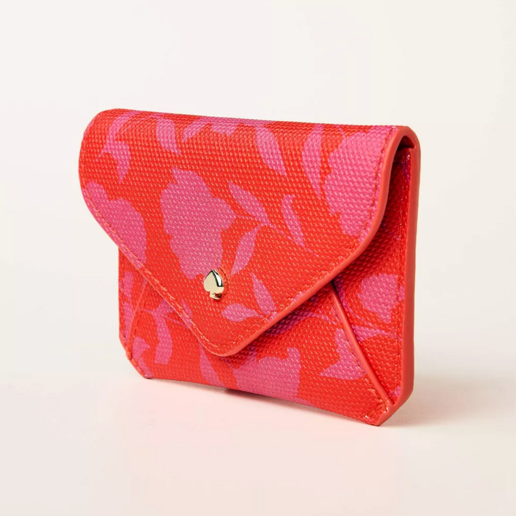 Classic Rose Envelope Card Case