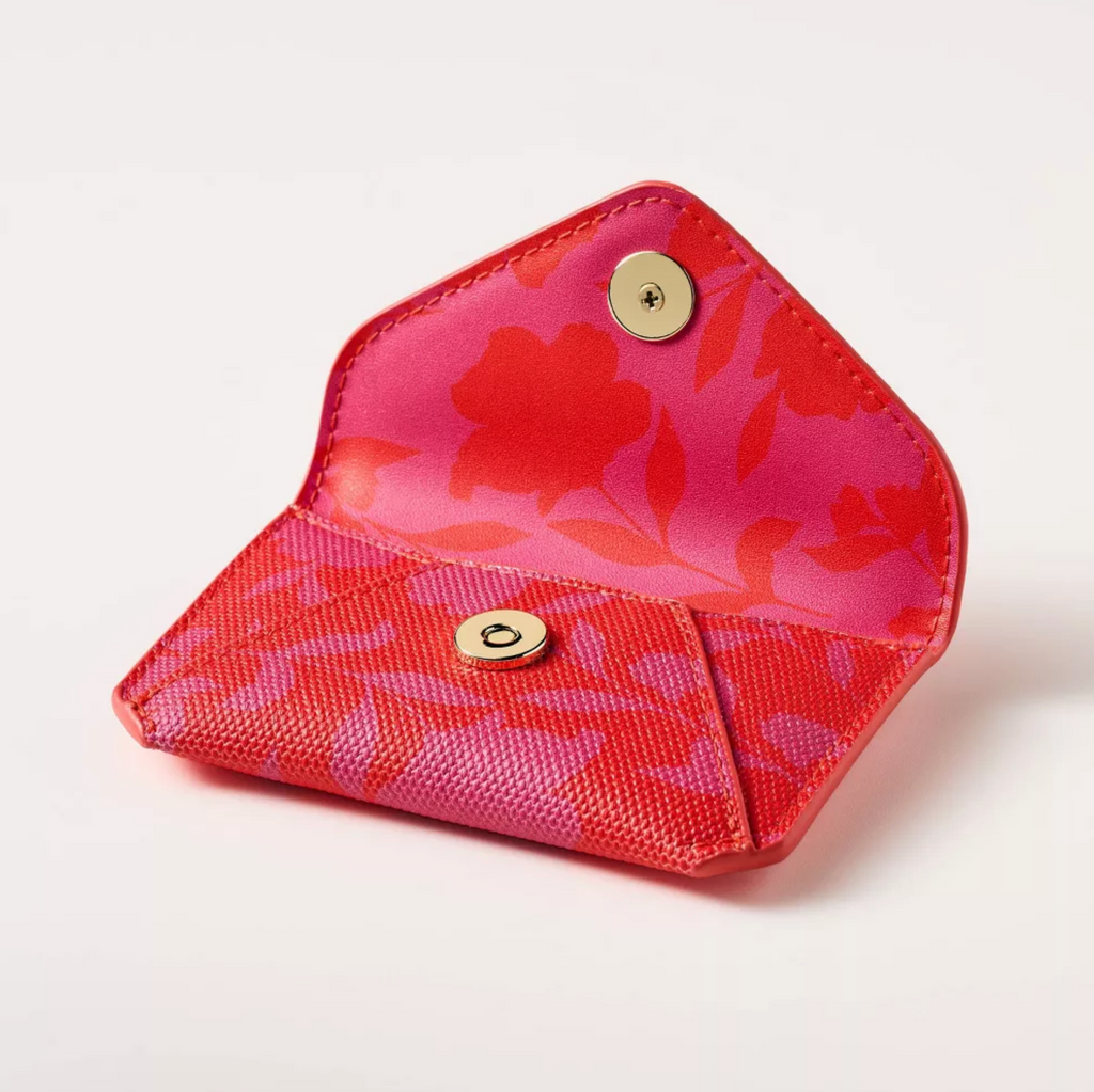 Classic Rose Envelope Card Case