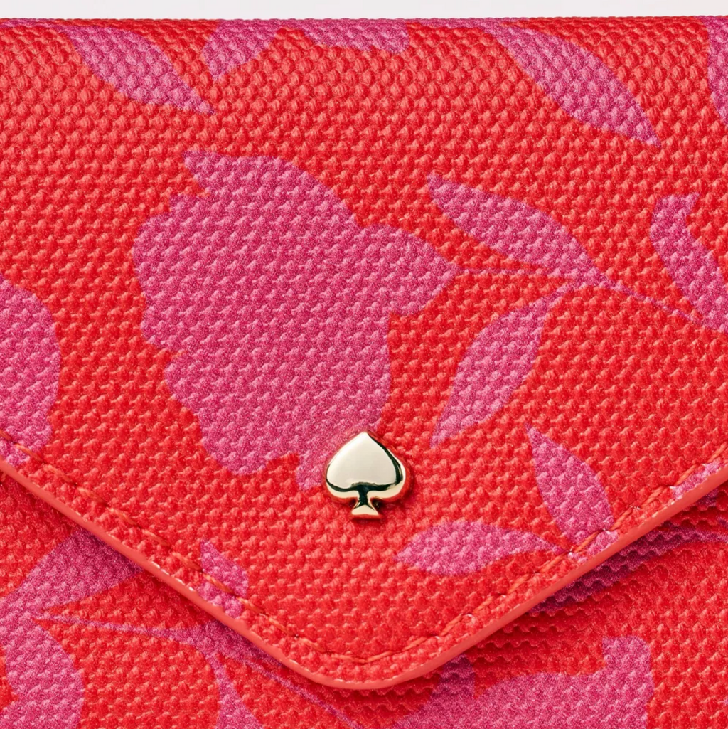 Classic Rose Envelope Card Case