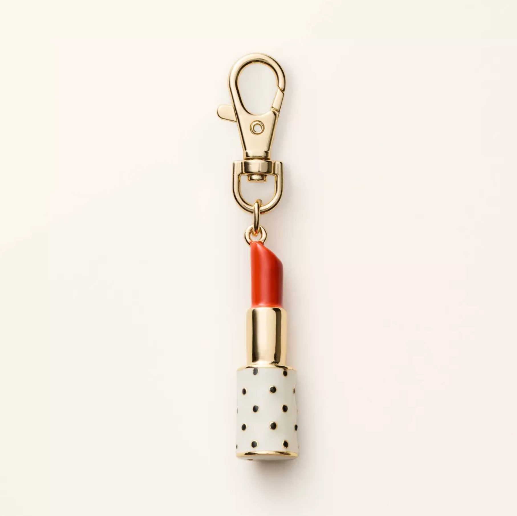 Lipstick Bag Charm Keychain