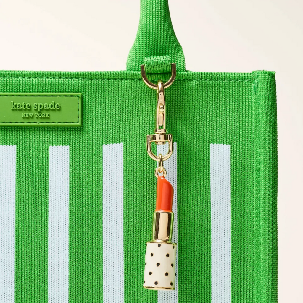 Lipstick Bag Charm Keychain