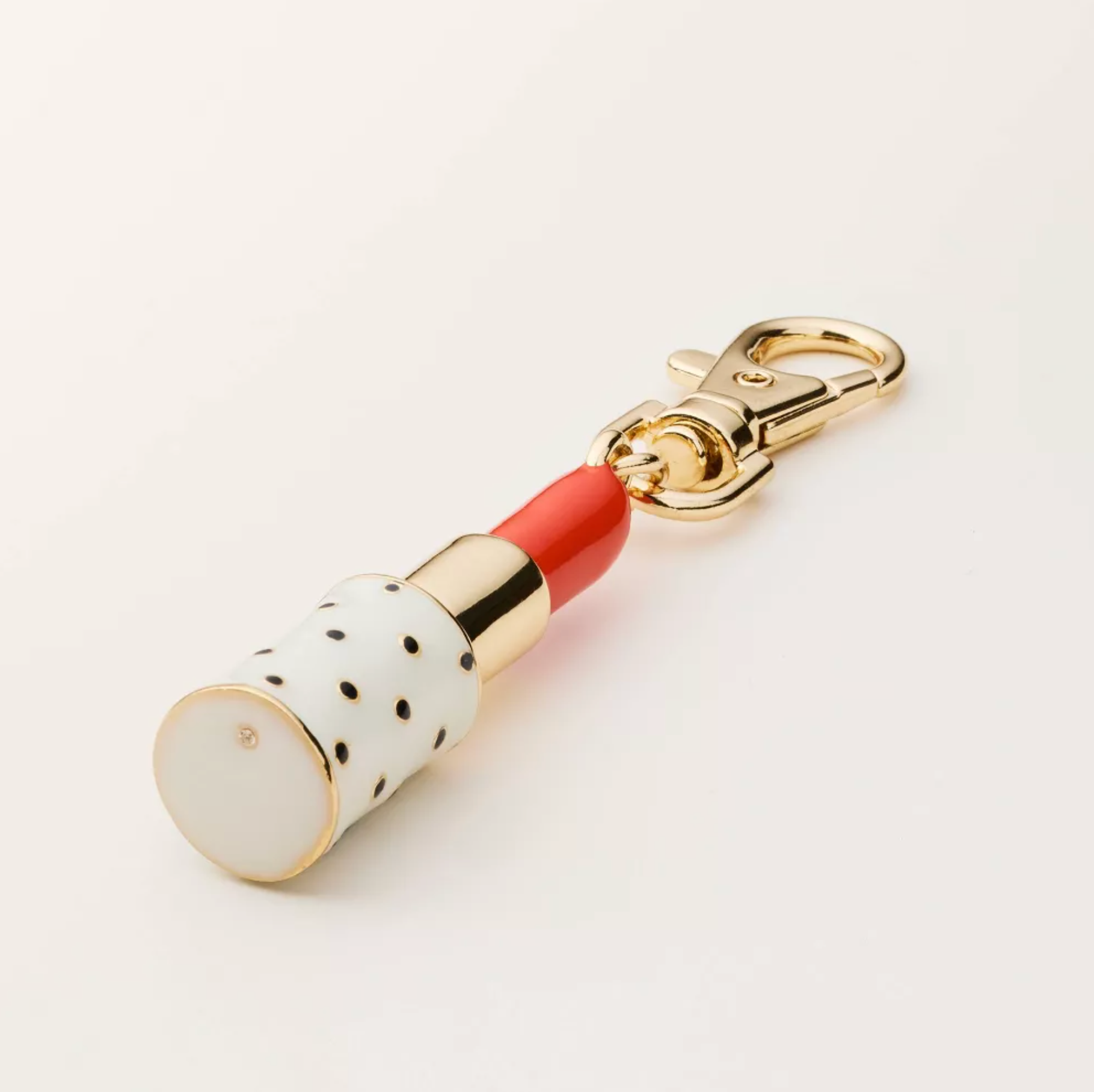 Lipstick Bag Charm Keychain