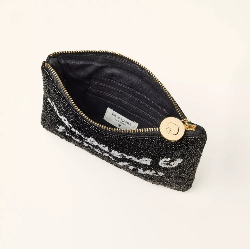 Champagne & French Fries Beaded Clutch