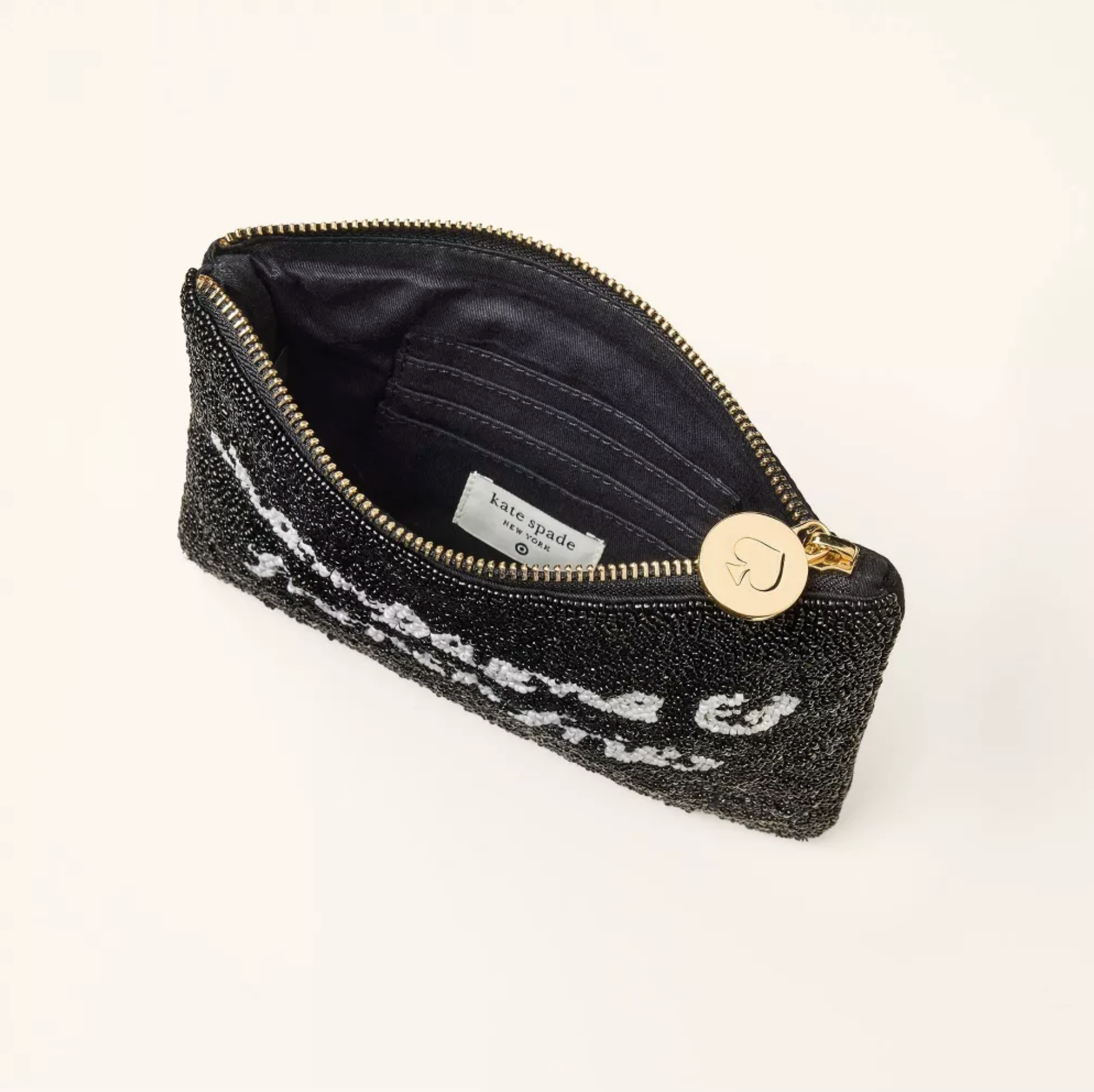 Champagne & French Fries Beaded Clutch