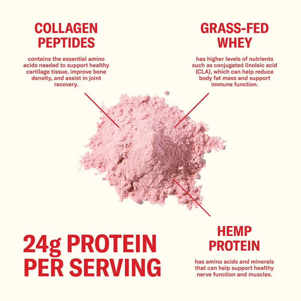 Farmer Protein Powder Strawberry Cream