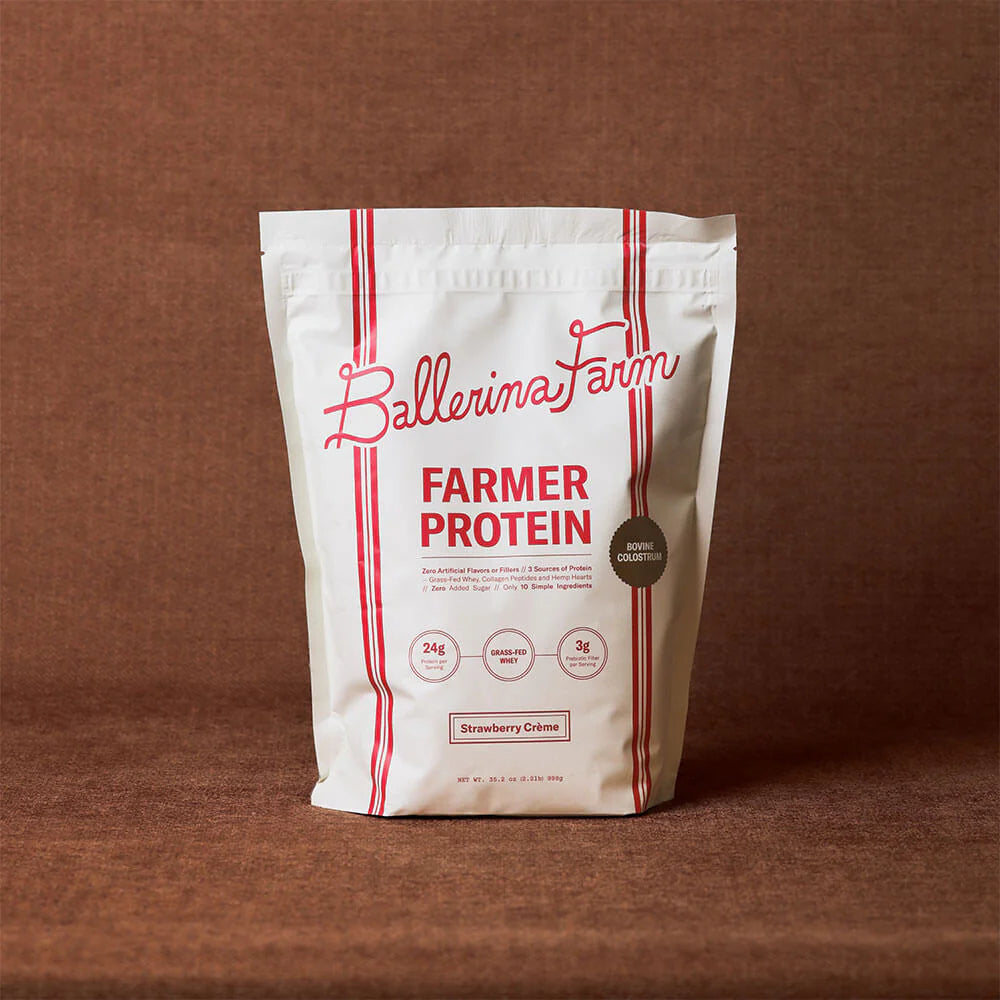 Farmer Protein Powder Strawberry Cream
