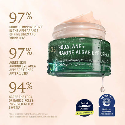 Marine Algae Eye Cream for Fine Lines & Dark Circles + Squalane