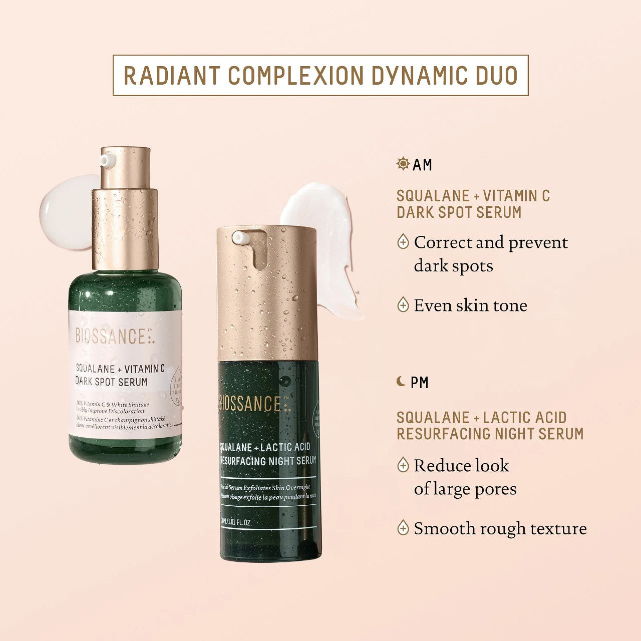 Squalane + 10% Lactic Acid Resurfacing Serum