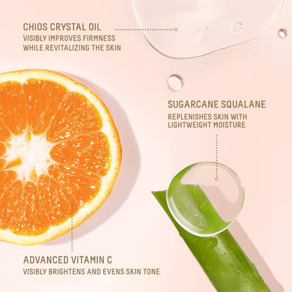Vitamin C Rose Brightening and Firming Face Oil + Squalane