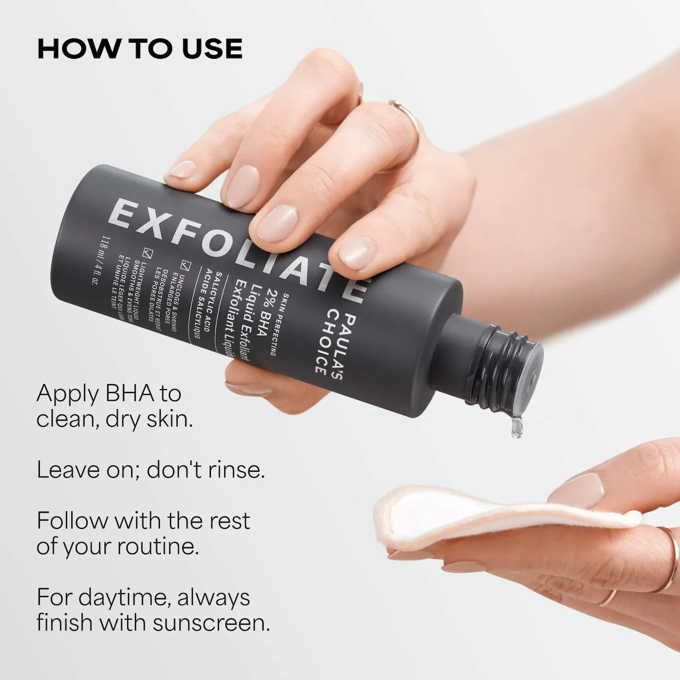 Skin Perfecting 2% BHA Exfoliating Toner for Clear Skin