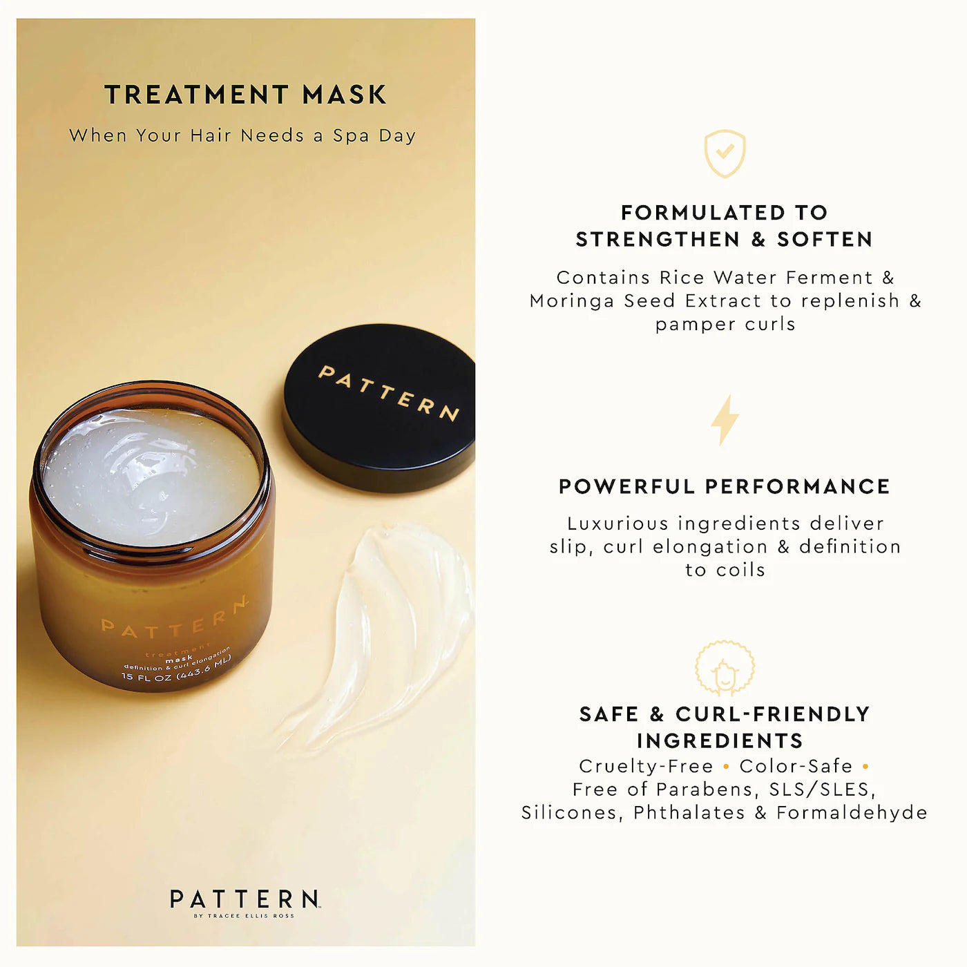 Treatment Hair Mask with Rice Water Protein
