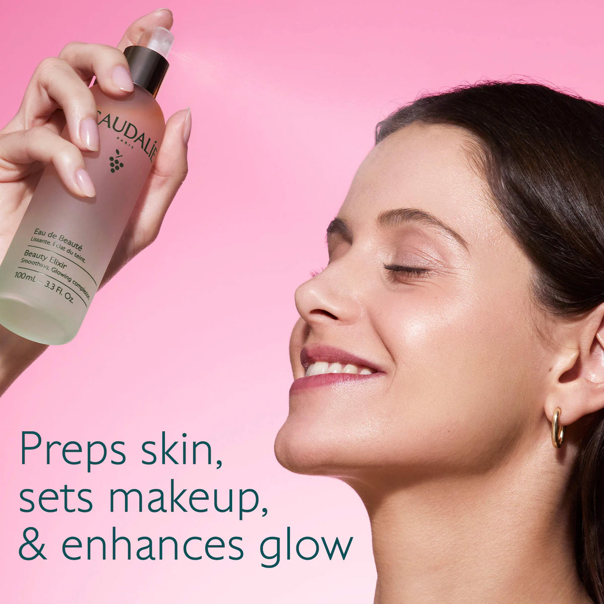 Beauty Elixir Prep, Set Makeup, Glow Face Mist