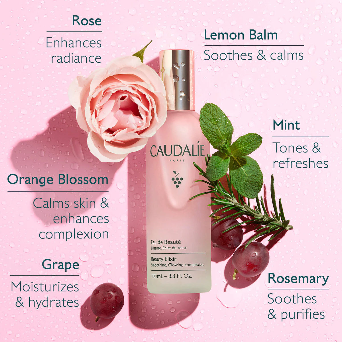 Beauty Elixir Prep, Set Makeup, Glow Face Mist
