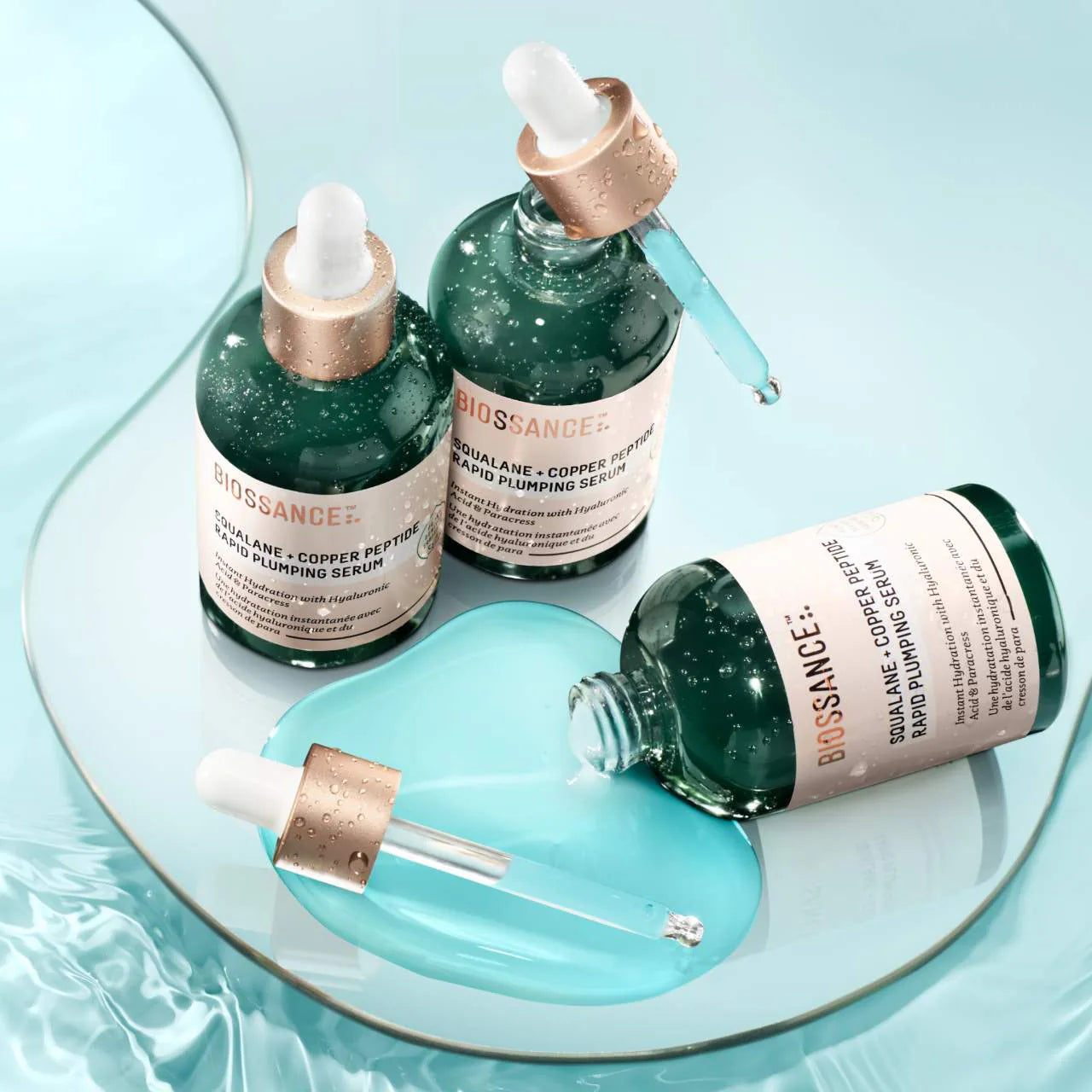 Copper Peptide (GHK-Cu) Rapid Plumping & Hydrating Serum with Hyaluronic Acid + Squalane
