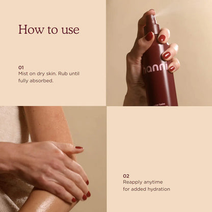 Water Balm Instant Hydration Body Moisturizer Mist