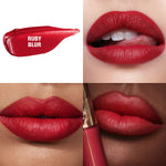 Airbrush Flawless Matte Lip Blur Liquid Lipstick - Ruby Blur