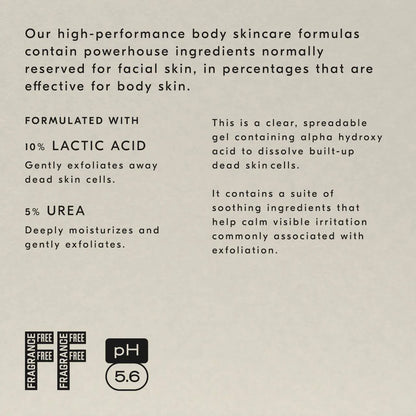 Smoothing Solution AHA Chemical Peel Body Exfoliator