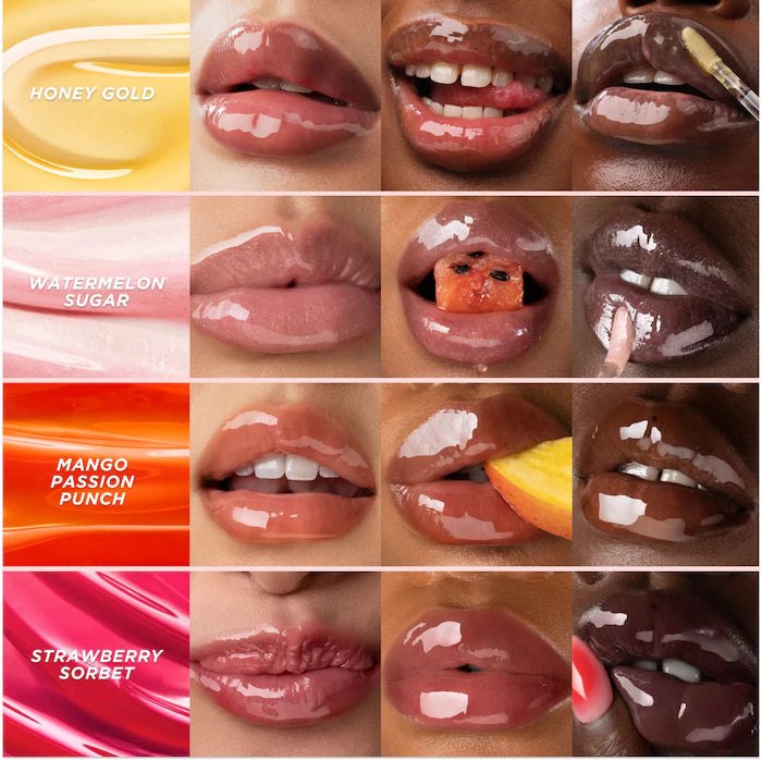 Honey Infused Hydrating Lip Oil - Watermelon Sugar