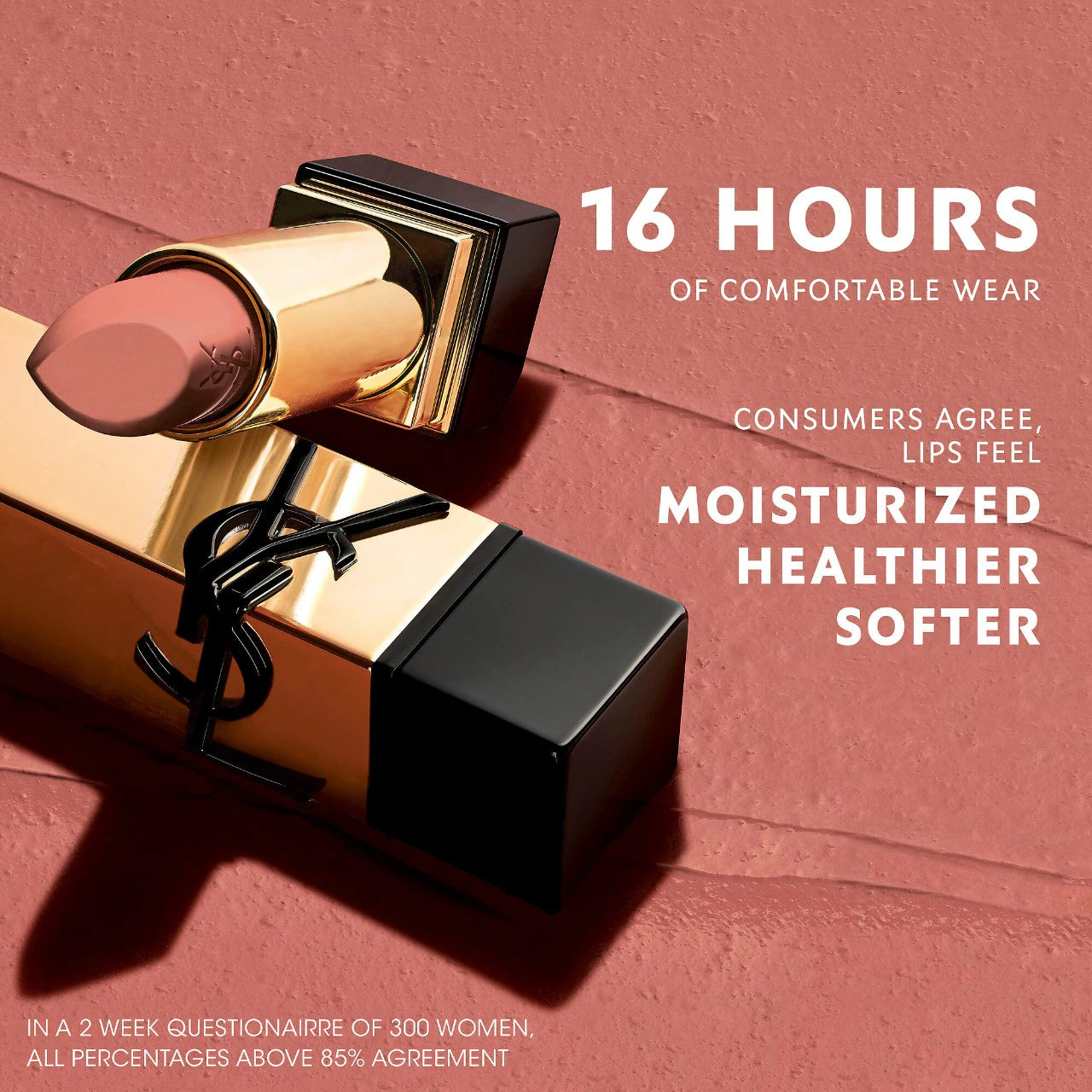 Rouge Pur Couture Caring Satin Lipstick with Ceramides