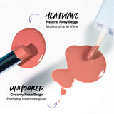 The Wet Set Undressed: Nude Sheer Lipstick + Lip Oil Set