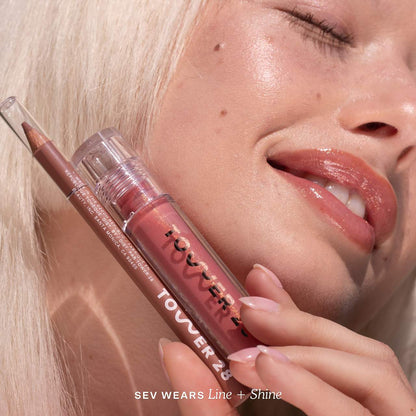 Line + Shine Lip Liner and Lip Gloss