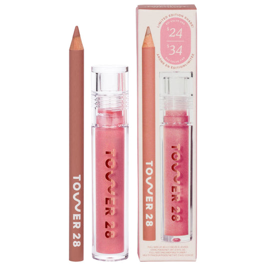 Line + Shine Lip Liner and Lip Gloss