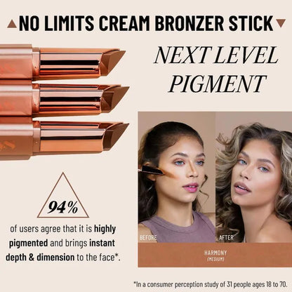 No Limits Cream Bronzer and Contour Stick