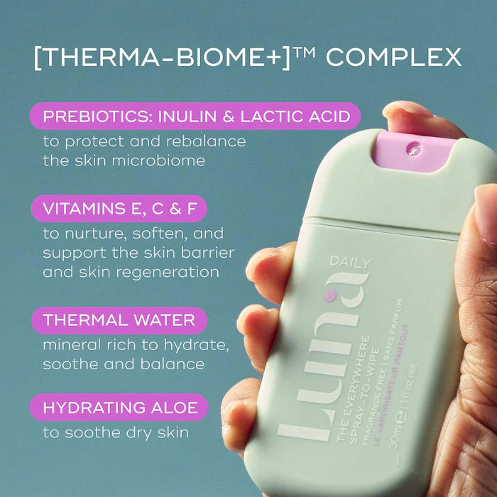 The Mini Everywhere Spray-To-Wipe Fragance Free