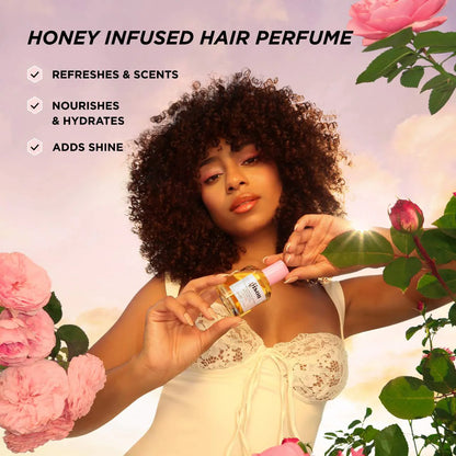 Mini Honey Infused Hair Perfume - Wild Rose