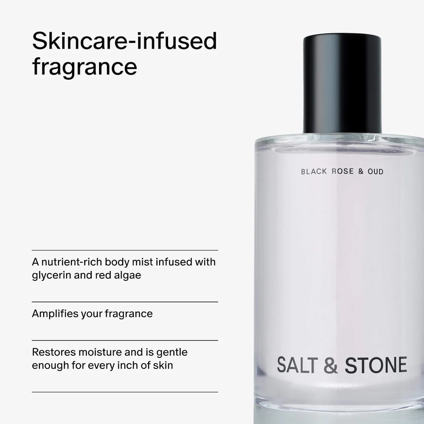 Black Rose & Oud Body and Hair Fragrance Mist
