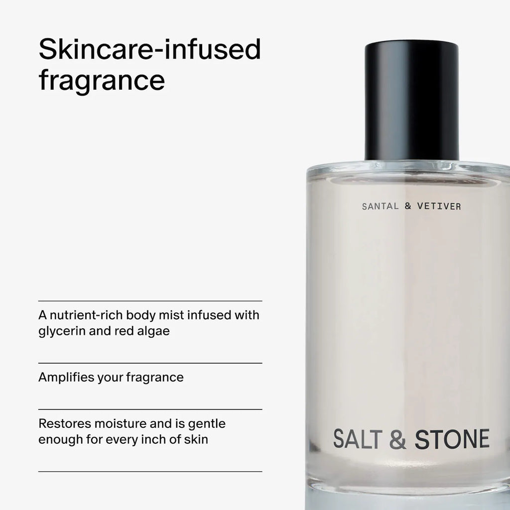 Santal & Vetiver Body and Hair Fragrance Mist