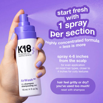 AirWash™ Dry Shampoo