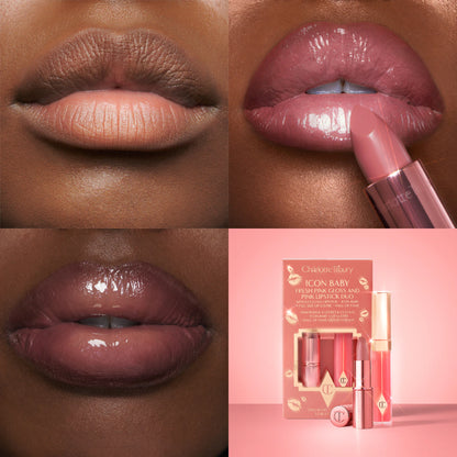 K.I.S.S.I.N.G Lipstick and Lip Gloss Duos