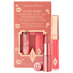 Icon Baby Fresh Pink Gloss and Pink Lipstick Duo