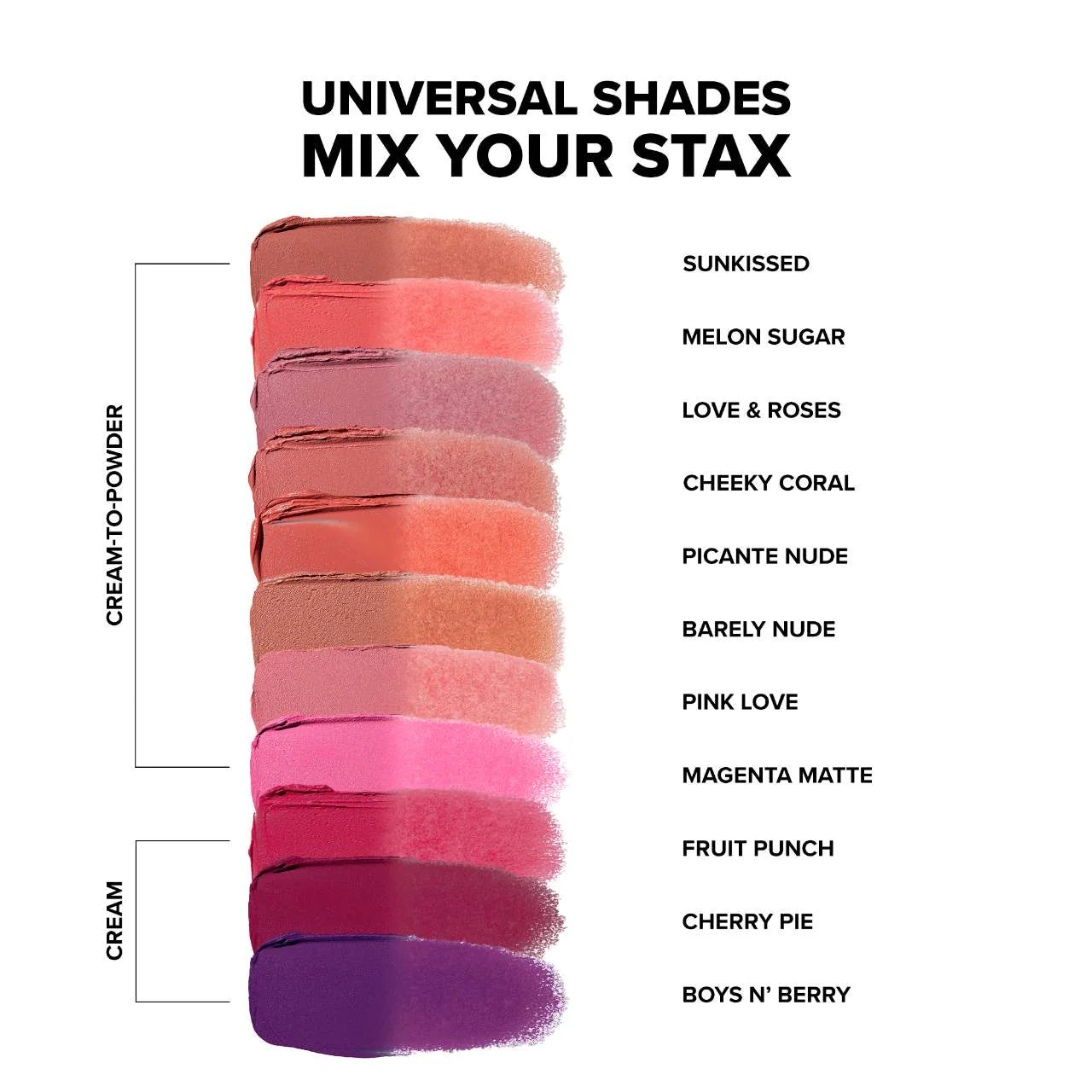 Nudestix Stax Blush Balm