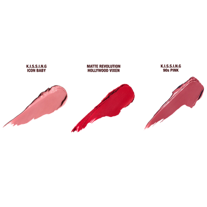 Iconic Hollywood Lipstick Trio