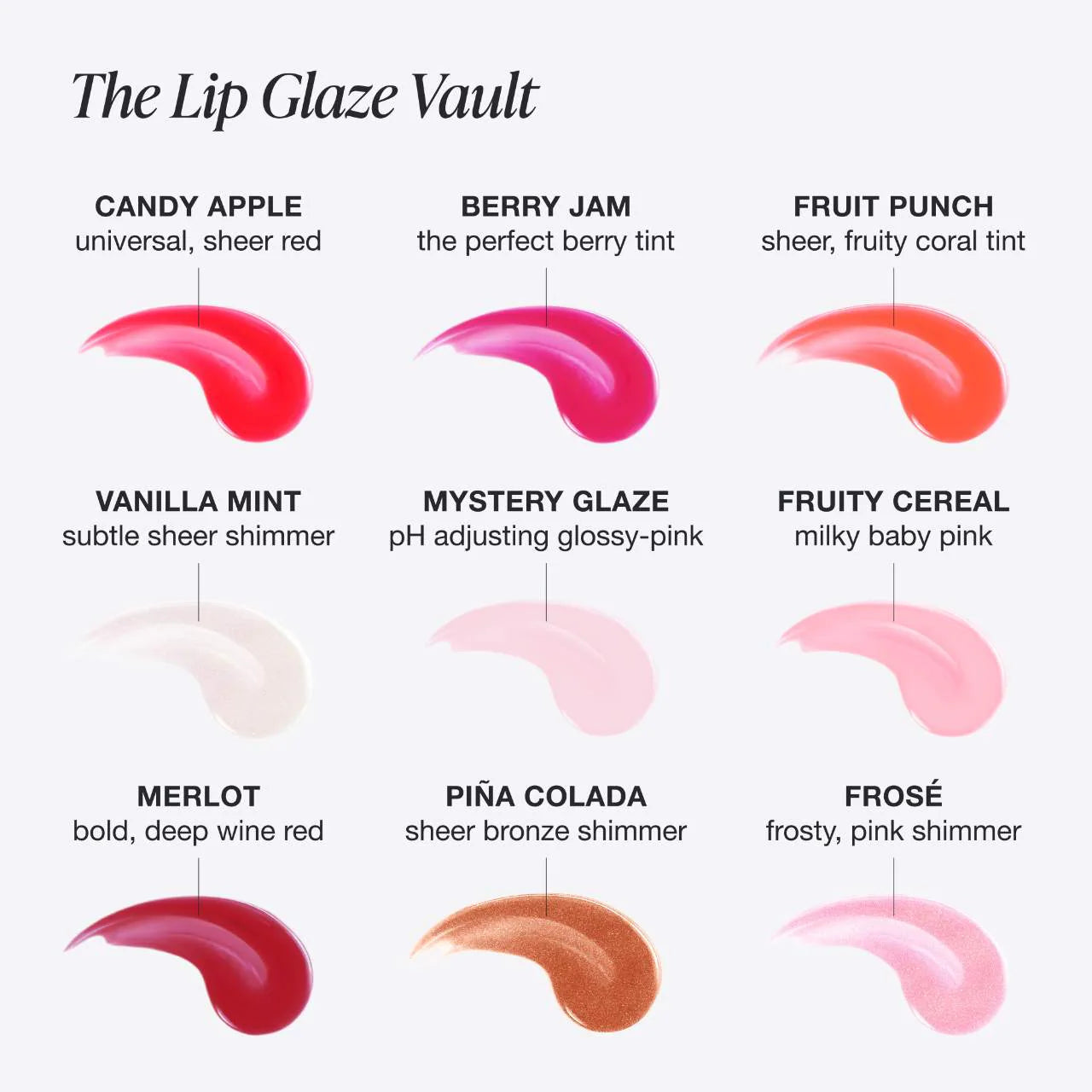 The Lip Glaze Vault