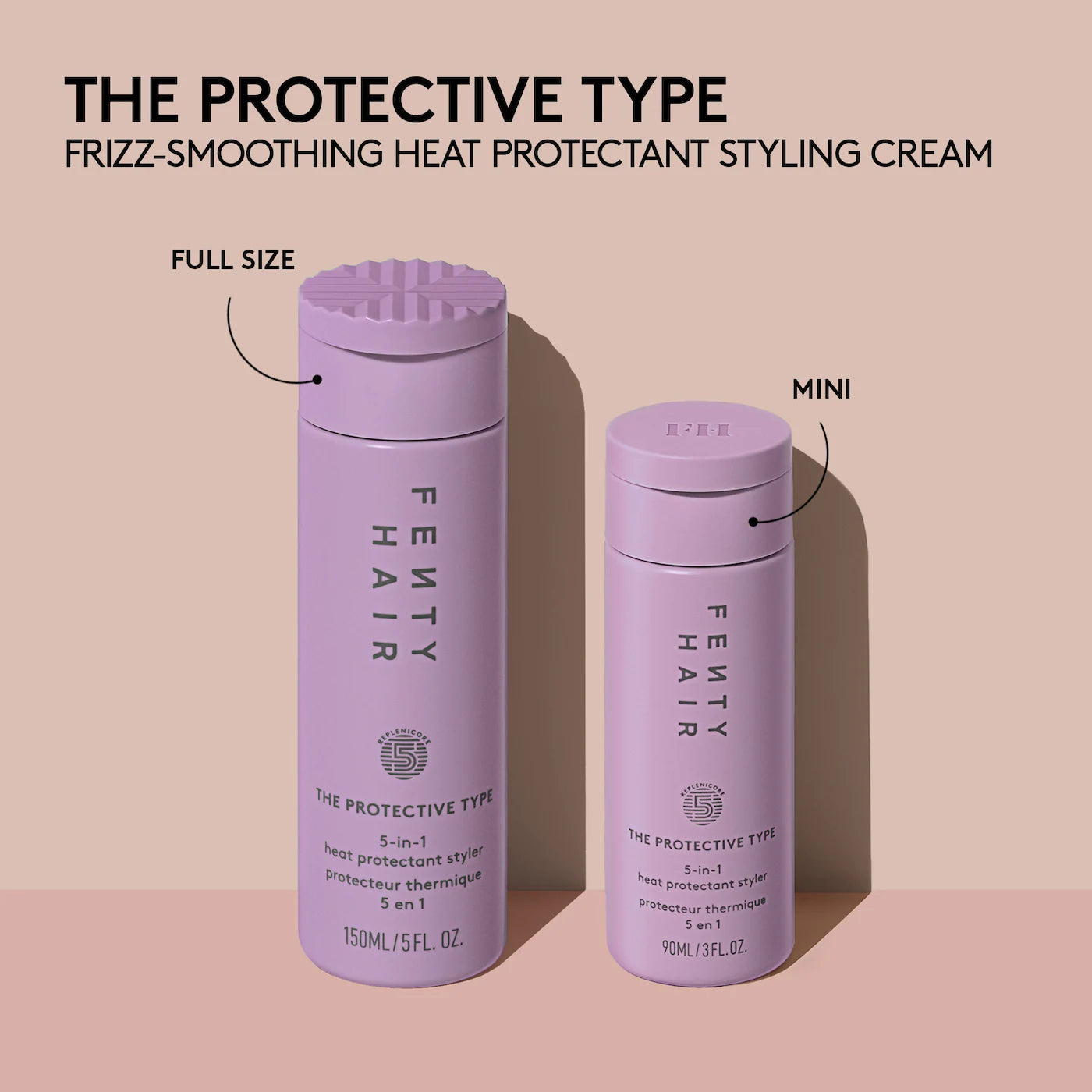 The Protective Type 5-in-1 Heat Protectant Styling Cream