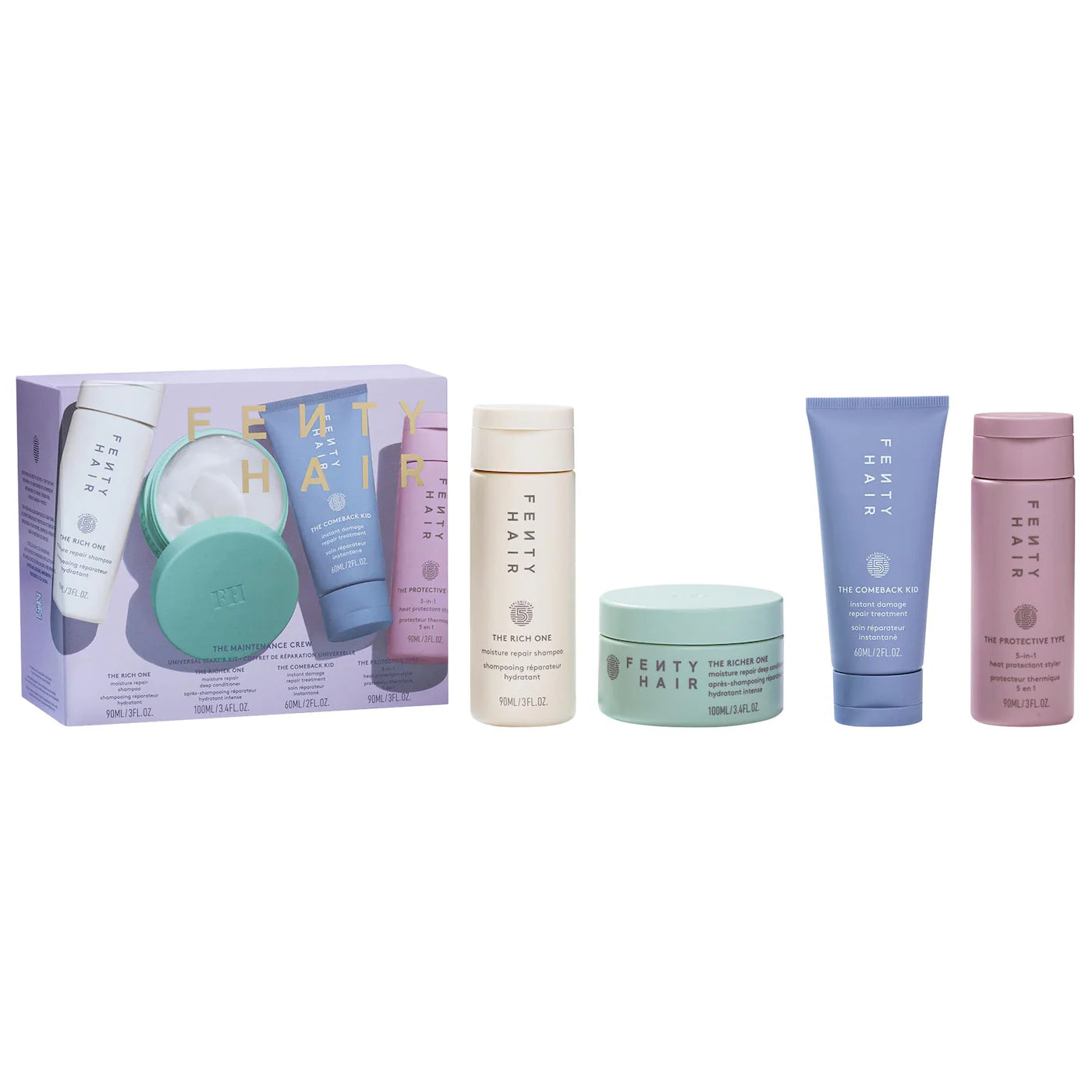 The Mini Maintenance Crew Universal Hair Start'R Kit