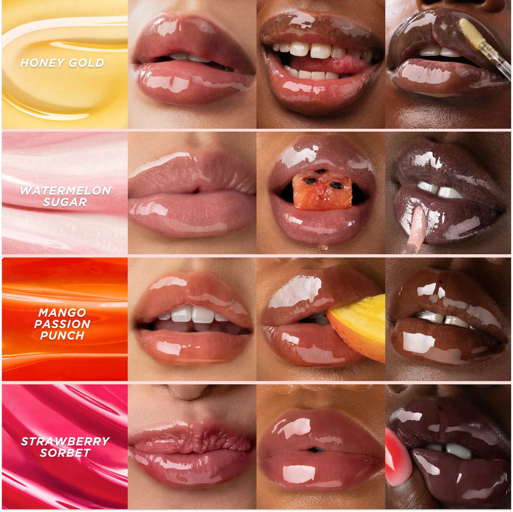 Honey Infused Hydrating Lip Oil - Honey Gold